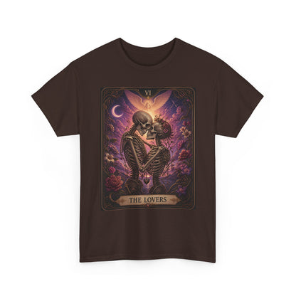 Tarot 'The Lovers' Skeleton Kiss Tee