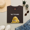 No Thumbs Eats Crumbs dog illustration T-Shirt | funny Labrador design