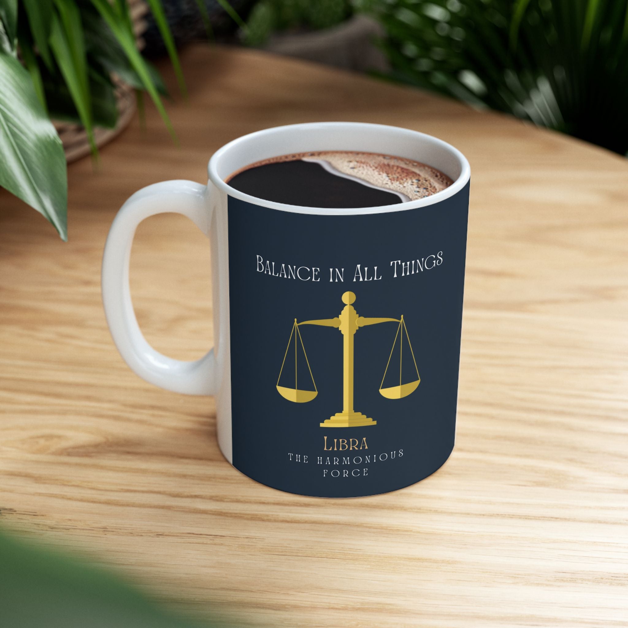 Libra Zodiac Mug – Libra Zodiac Astrology Coffee Cup