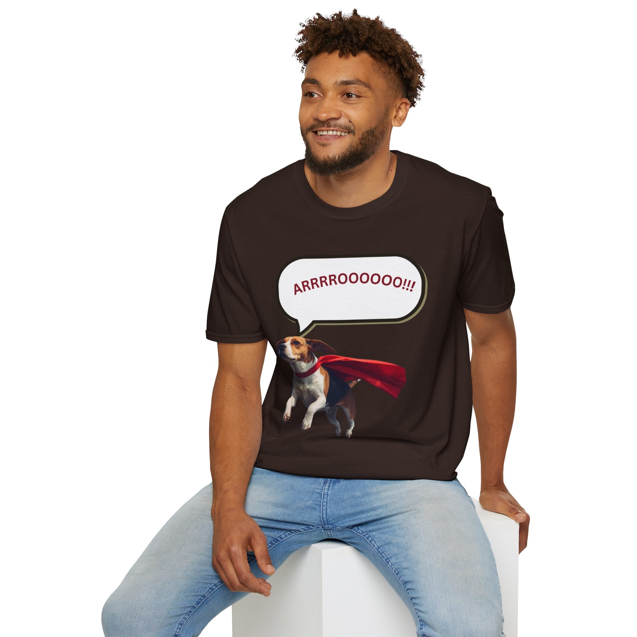 Beagle the Superdog 'ARRRROOOOO!!!' T‑Shirt