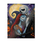 Kiss-Cut Vinyl Decal — Gothic Romantic Jack & Sally Nightmare Design