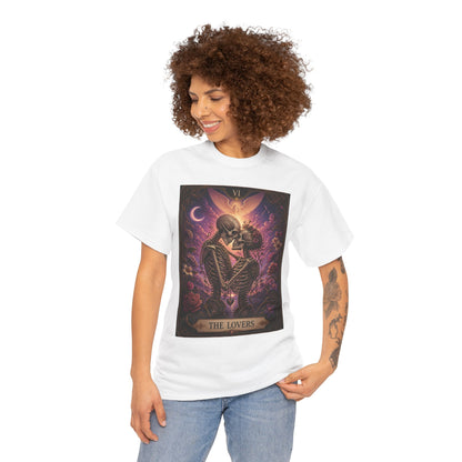 Tarot 'The Lovers' Skeleton Kiss Tee