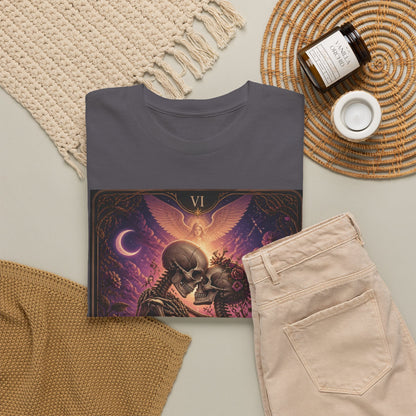 Tarot 'The Lovers' Skeleton Kiss Tee