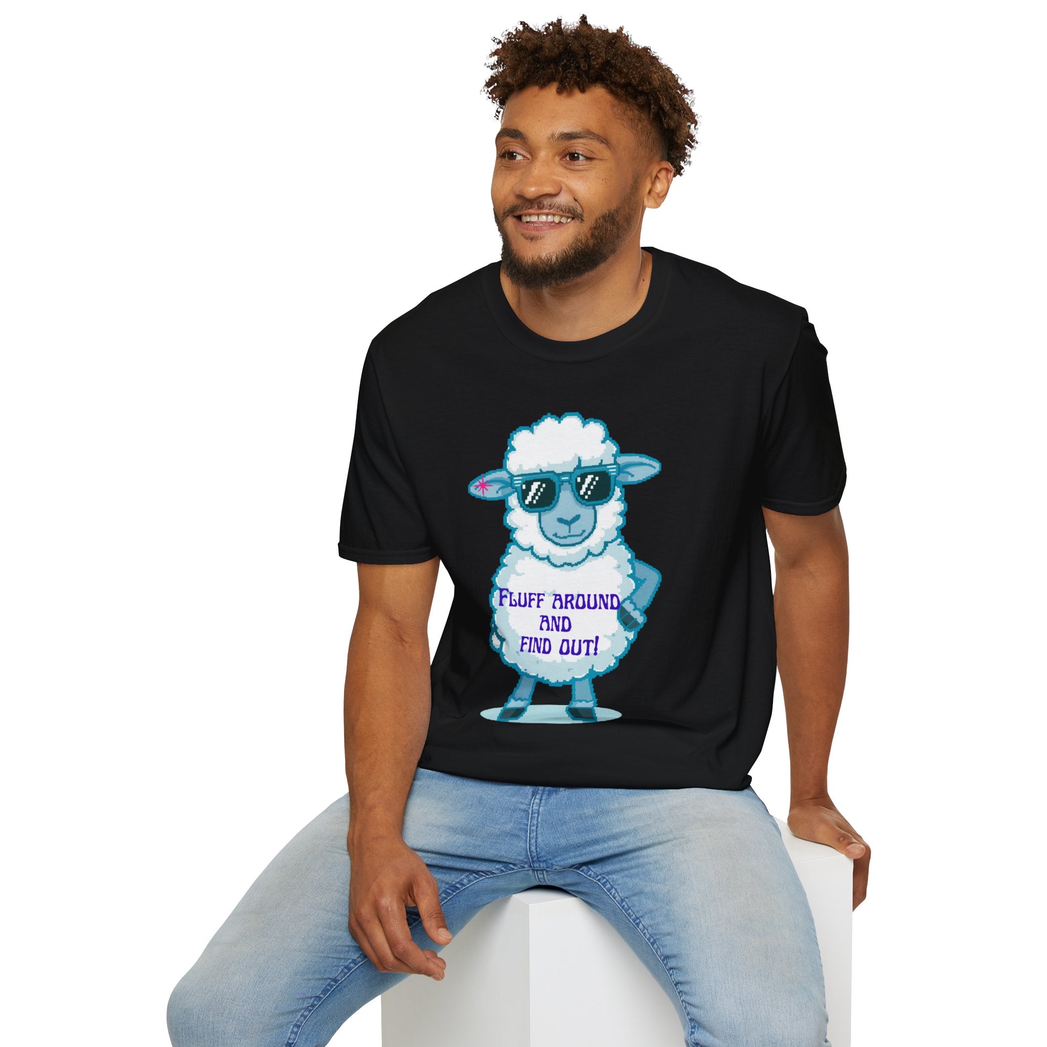 Sassy Sheep T-Shirt — Fluff Around and Find Out Graphic Tee