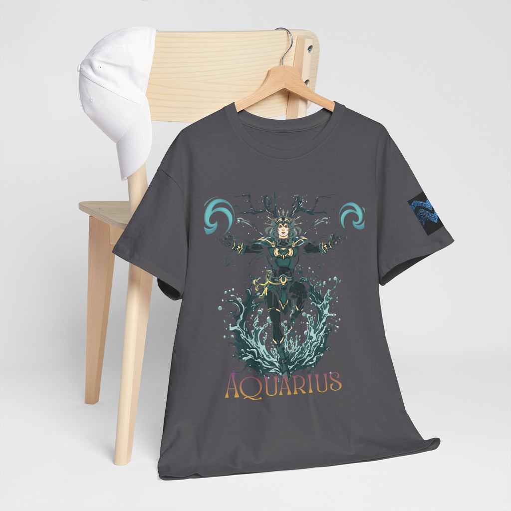 Aquarius Zodiac T‑Shirt — Aquarius Astrology Tee