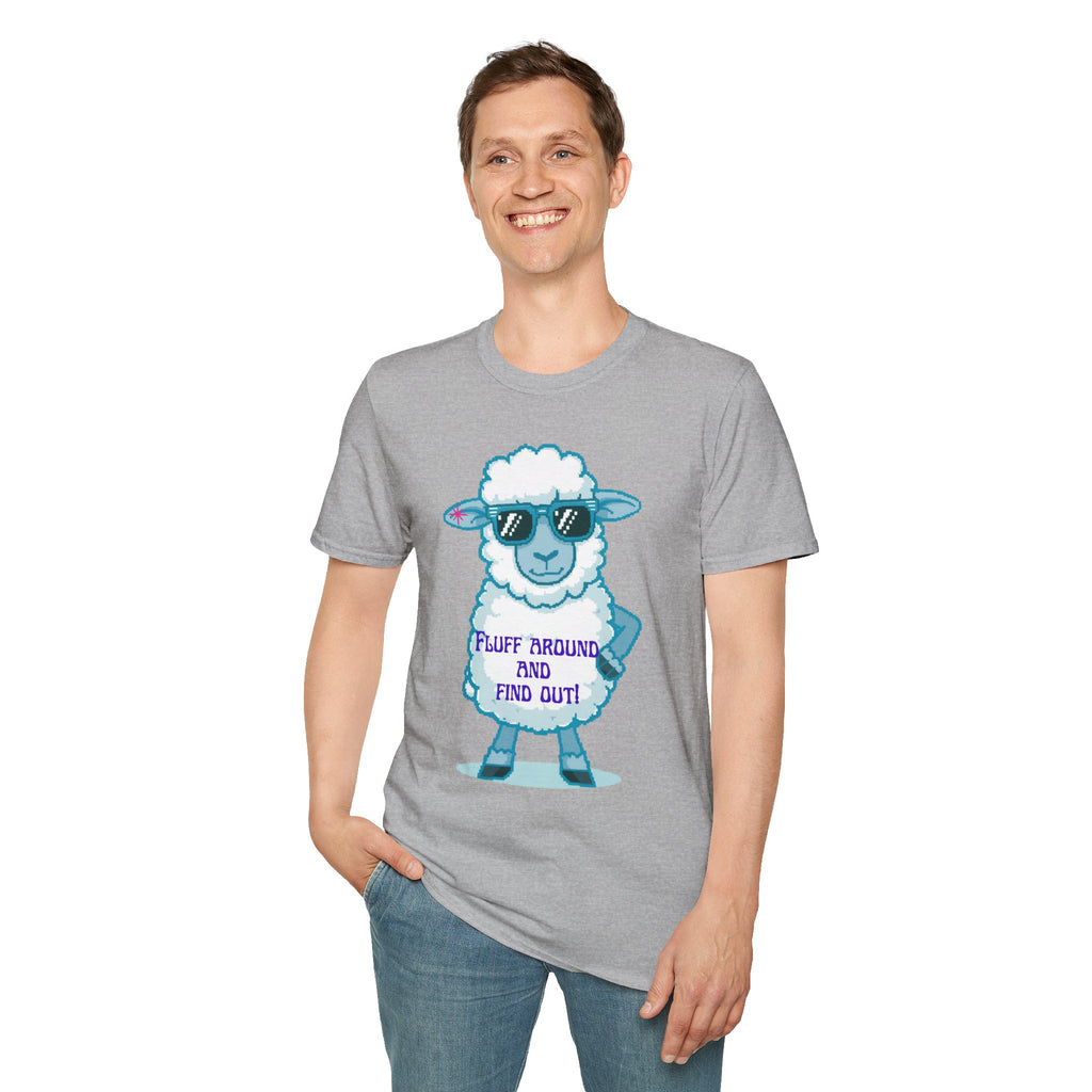 Sassy Sheep T-Shirt — Fluff Around and Find Out Graphic Tee