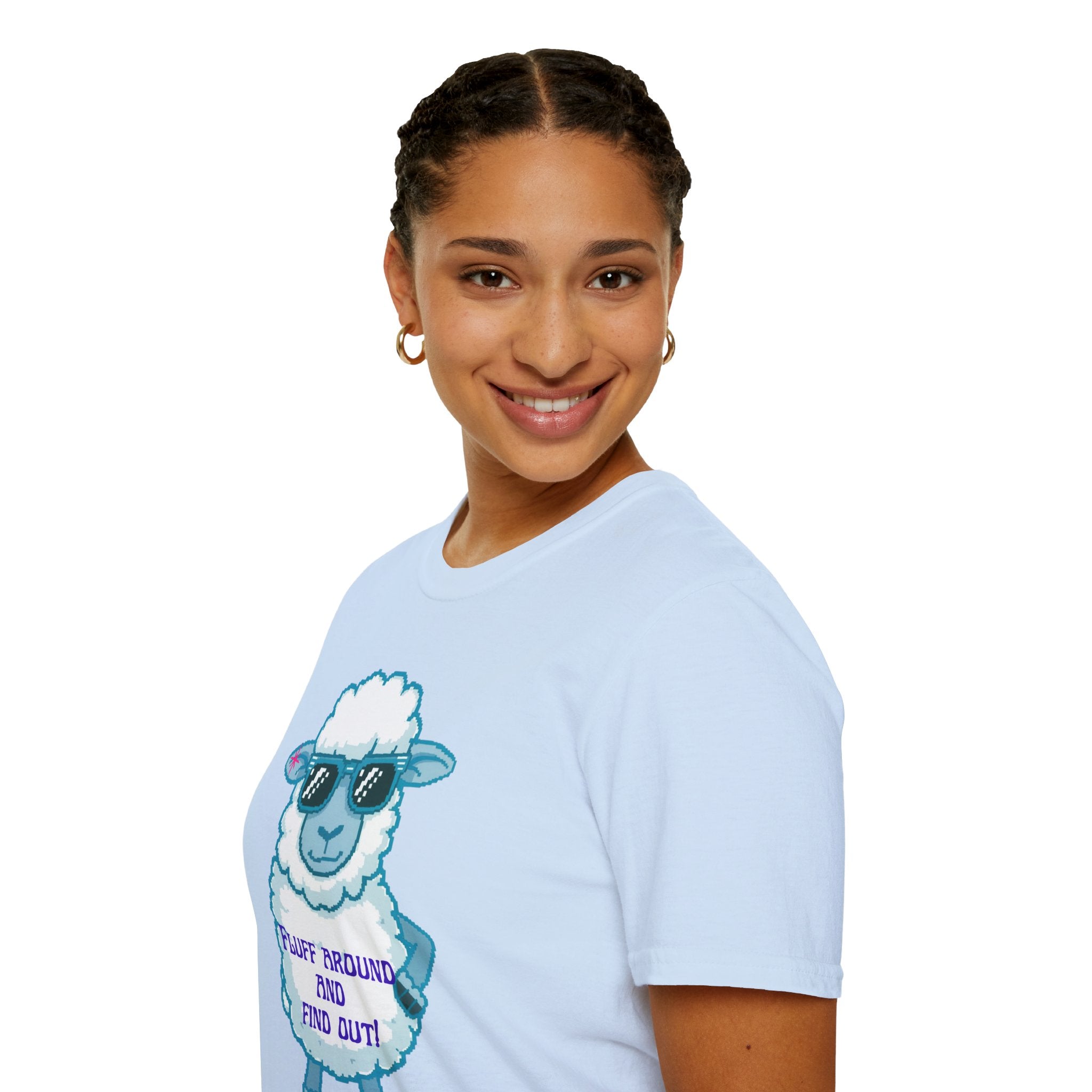 Sassy Sheep T-Shirt — Fluff Around and Find Out Graphic Tee