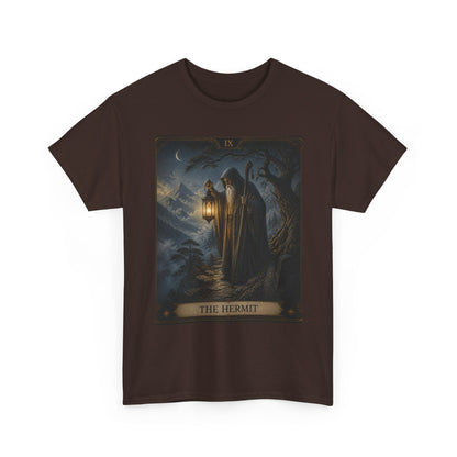 Tarot 'The Hermit' T-Shirt – Mystic Lantern Card Tee