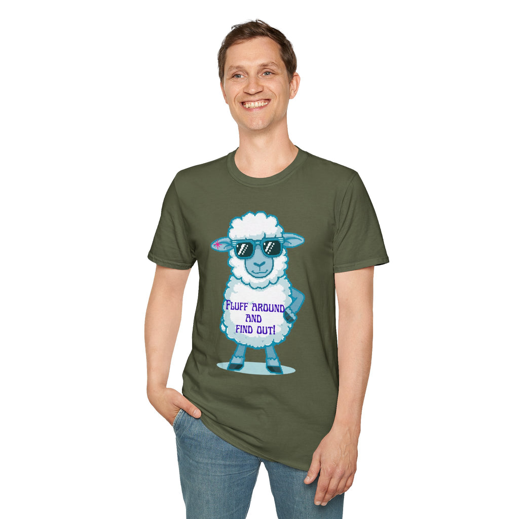 Sassy Sheep T-Shirt — Fluff Around and Find Out Graphic Tee