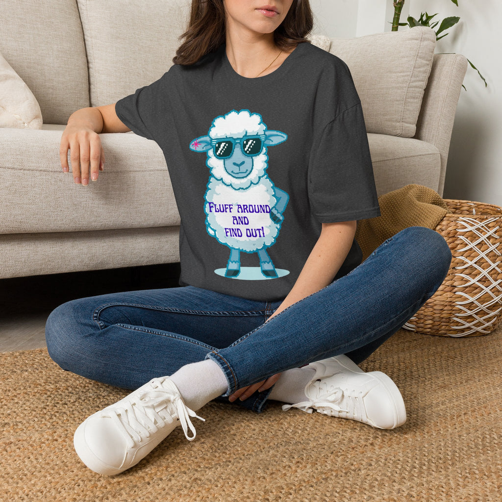Sassy Sheep T-Shirt — Fluff Around and Find Out Graphic Tee