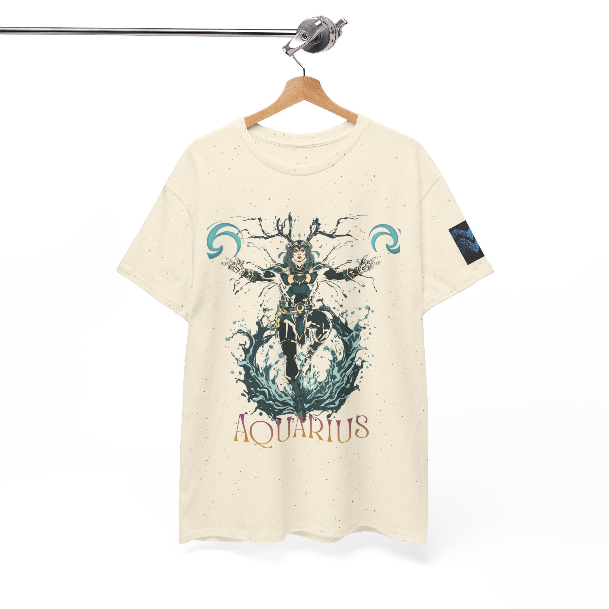 Aquarius Zodiac T‑Shirt — Aquarius Astrology Tee