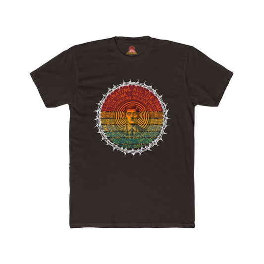 Vintage Buddha Mandala T-Shirt | Retro Rainbow Spiritual Tee