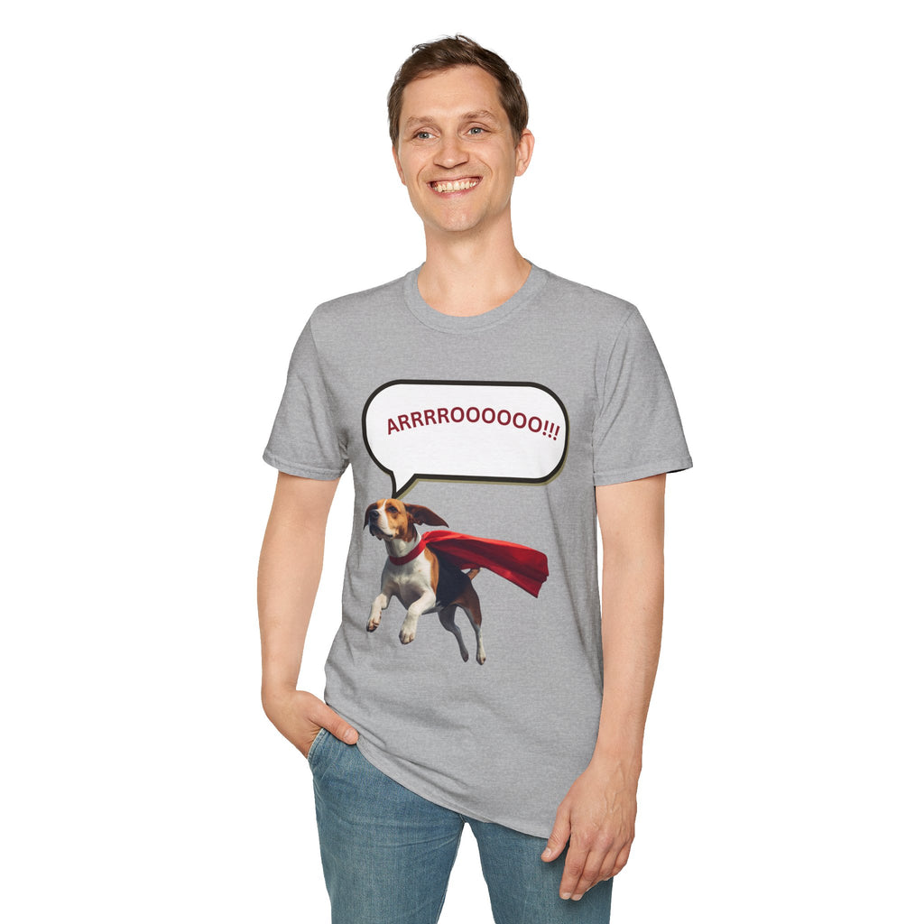 Beagle the Superdog 'ARRRROOOOO!!!' T‑Shirt