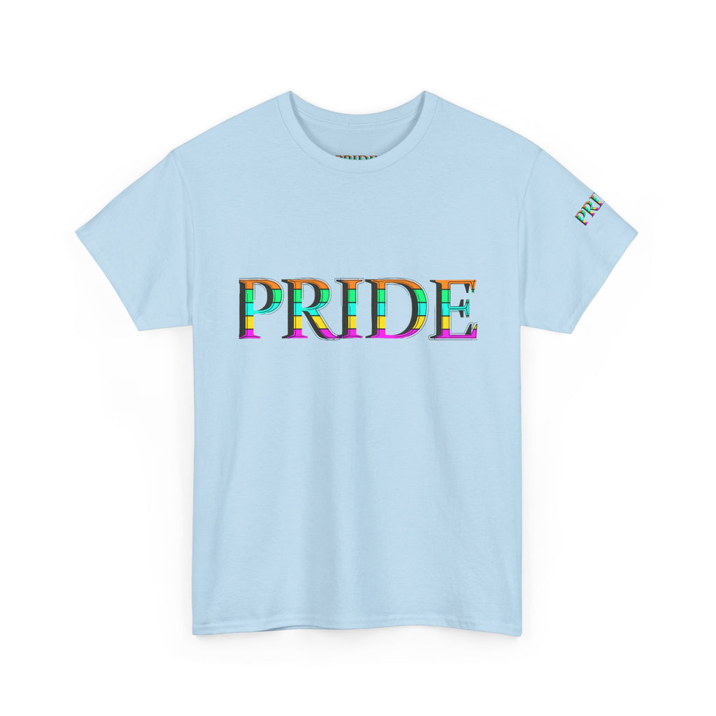 Pride Rainbow Text Tee | LGBTQ+ Pride Shirt