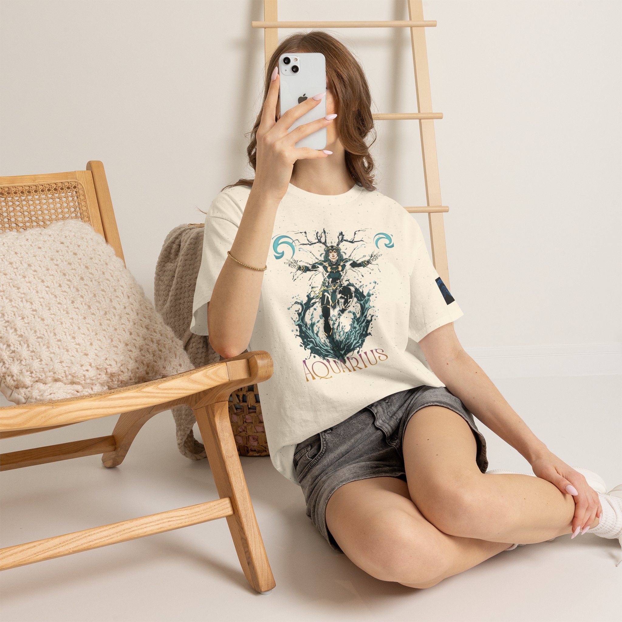 Aquarius Zodiac T‑Shirt — Aquarius Astrology Tee