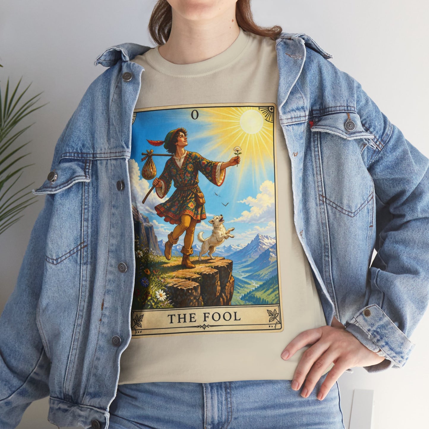 The Fool Tarot Card T‑Shirt — Vintage Major Arcana Graphic Tee