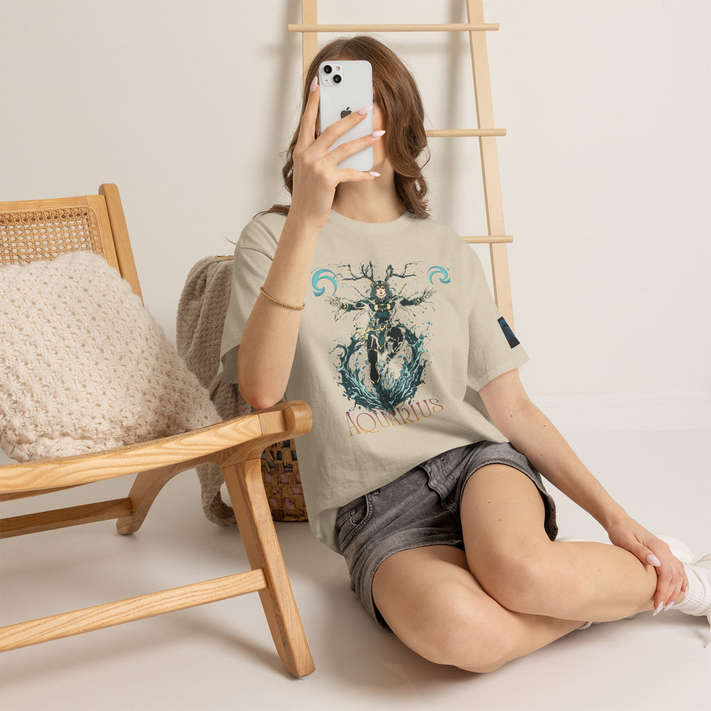 Aquarius Zodiac T‑Shirt — Aquarius Astrology Tee