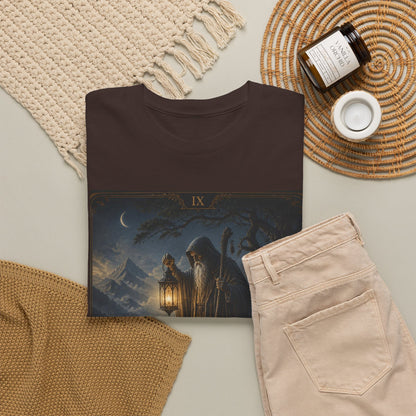 Tarot 'The Hermit' T-Shirt – Mystic Lantern Card Tee