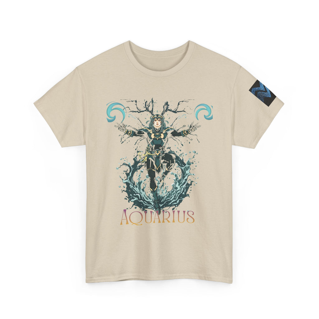 Aquarius Zodiac T‑Shirt — Aquarius Astrology Tee