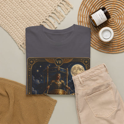 The Chariot Tarot T-Shirt — Vintage Occult Illustration Tee