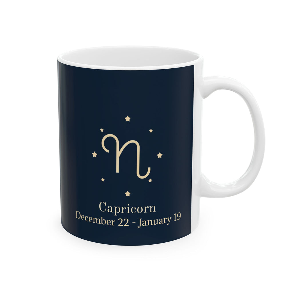 Capricorn Zodiac Ceramic Mug — Capricorn Zodiac Coffee Cup (11oz, 15oz)