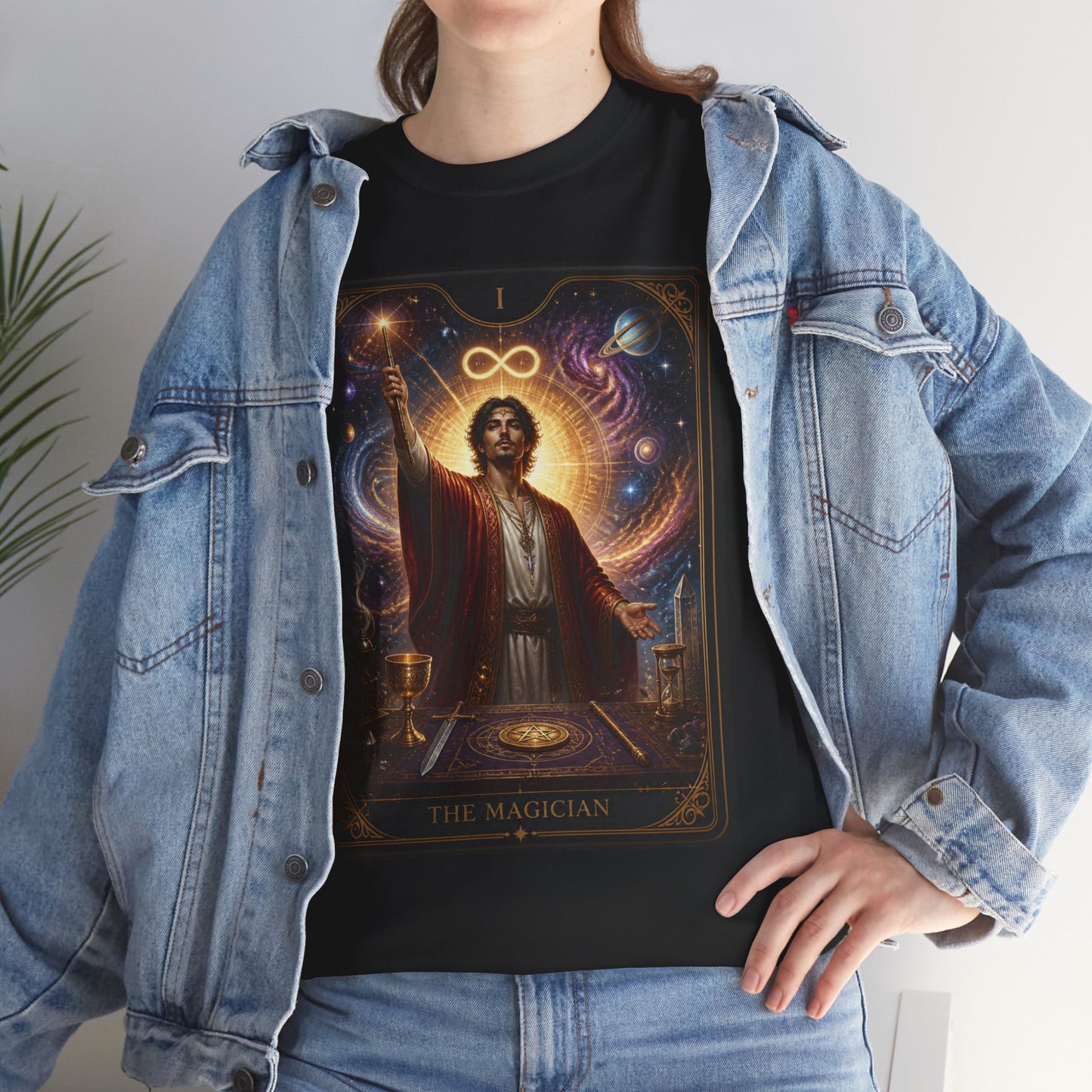 Mystic Magician Tarot T-Shirt — The Magus Arcana Illustration Tee