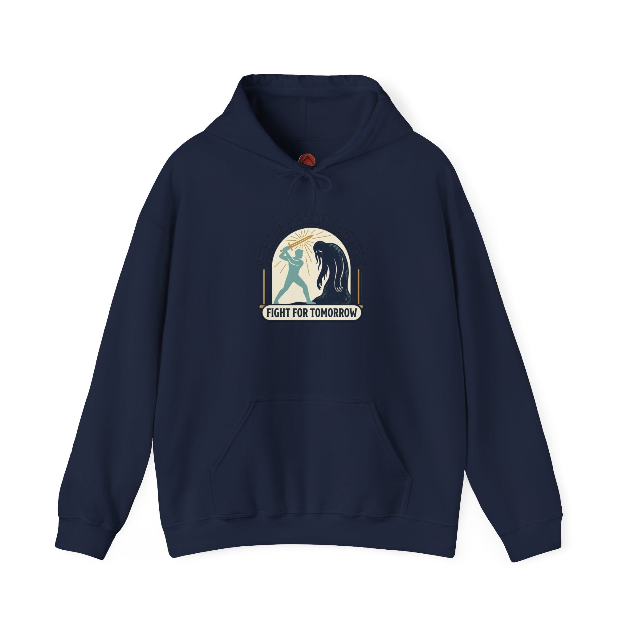 Mental Health Matters Hoodie | Wear Green, Awareness Ribbon, Self-Care