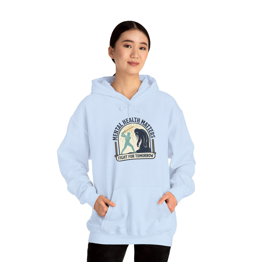 Mental Health Matters Hoodie | Wear Green, Awareness Ribbon, Self-Care