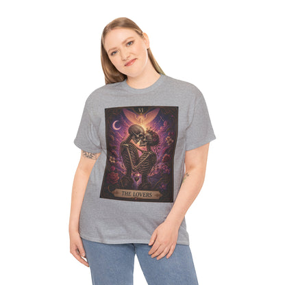 Tarot 'The Lovers' Skeleton Kiss Tee