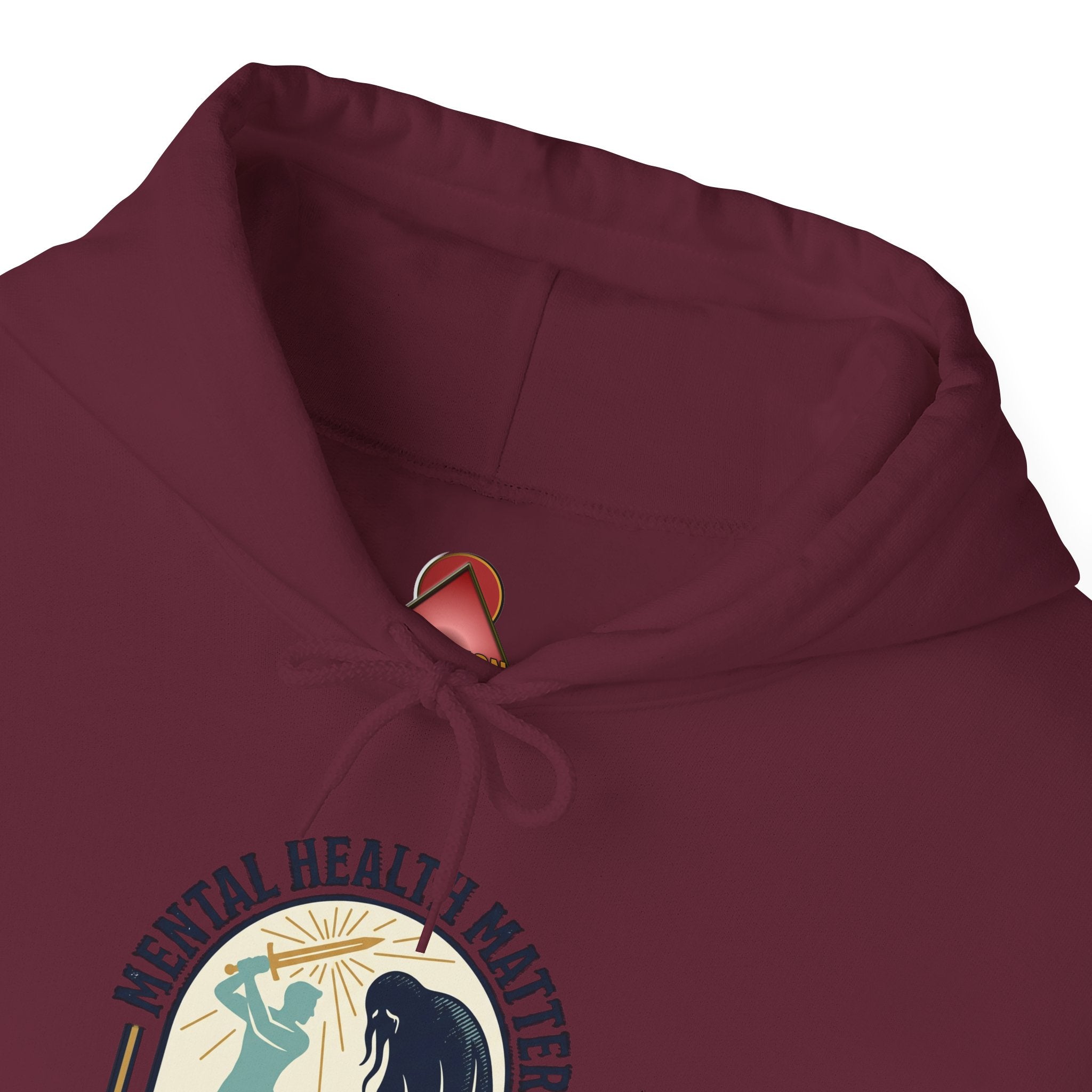 Mental Health Matters Hoodie | Wear Green, Awareness Ribbon, Self-Care