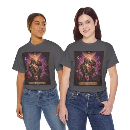 Tarot 'The Lovers' Skeleton Kiss Tee