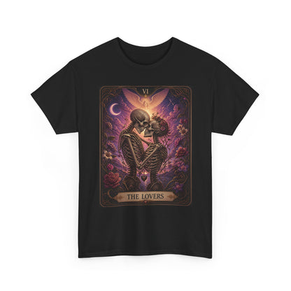 Tarot 'The Lovers' Skeleton Kiss Tee