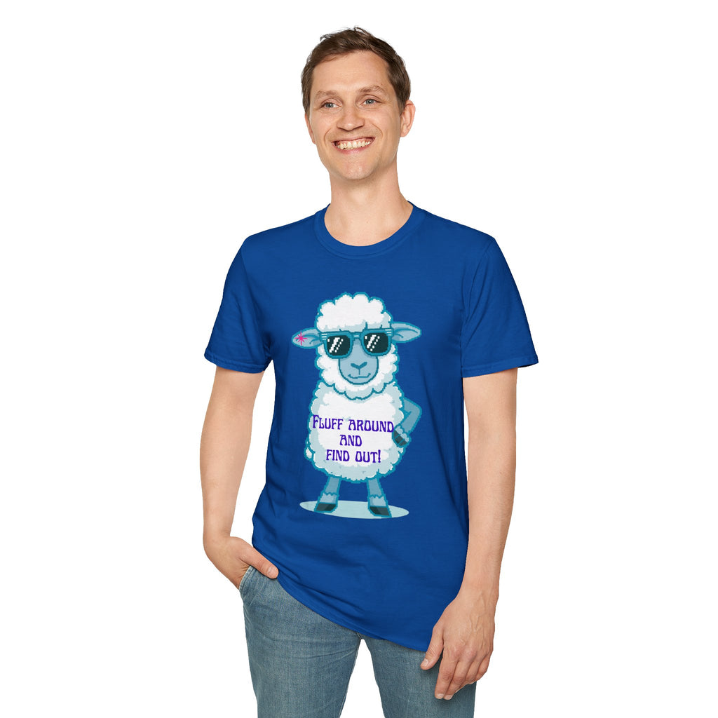 Sassy Sheep T-Shirt — Fluff Around and Find Out Graphic Tee