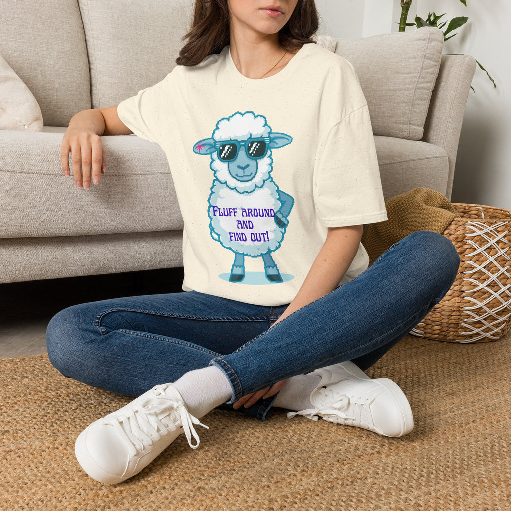 Sassy Sheep T-Shirt — Fluff Around and Find Out Graphic Tee