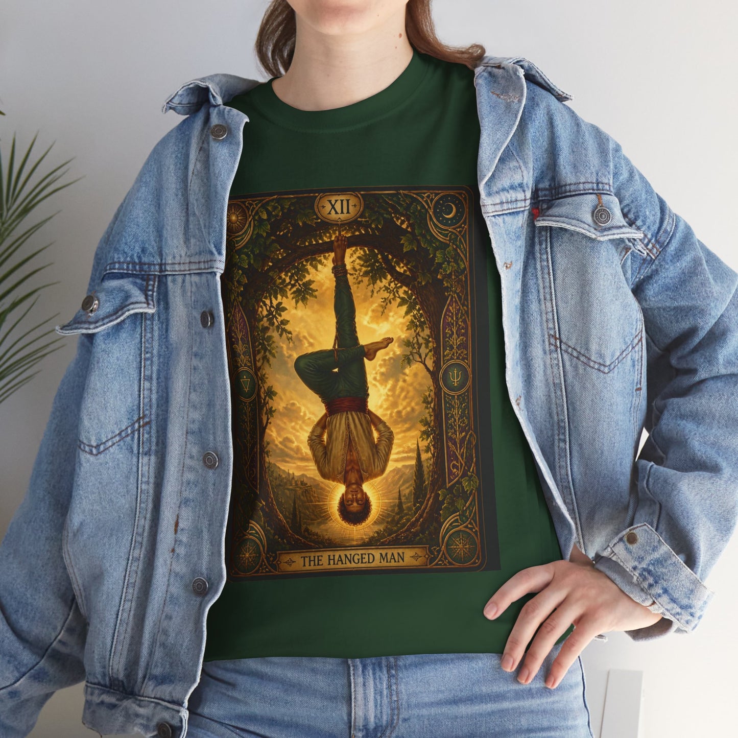 Tarot Hanged Man T-Shirt — Vintage Occult Tarot Card Graphic Tee