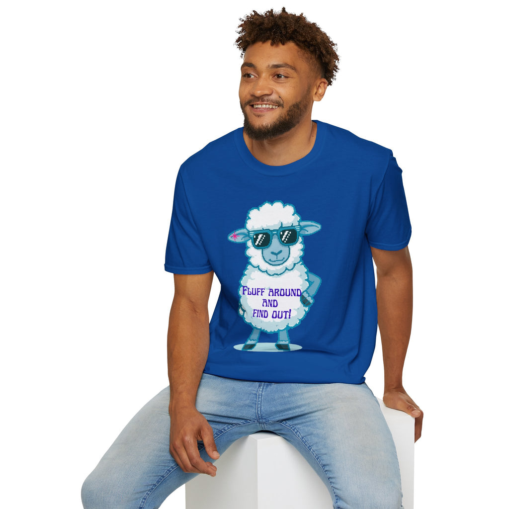 Sassy Sheep T-Shirt — Fluff Around and Find Out Graphic Tee