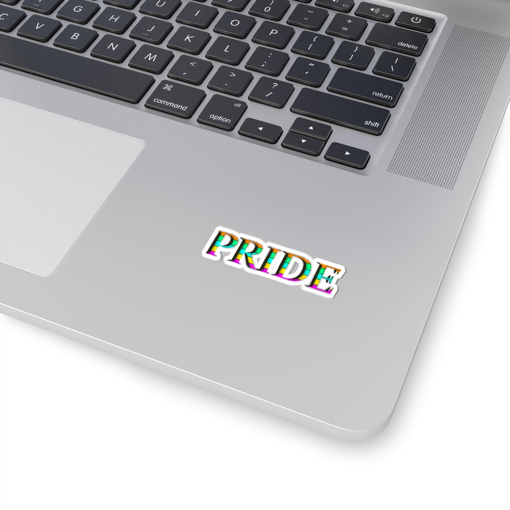 Pride Rainbow Lettering Kiss-Cut Sticker