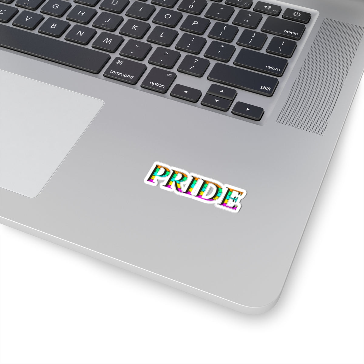 Pride Rainbow Lettering Kiss-Cut Sticker