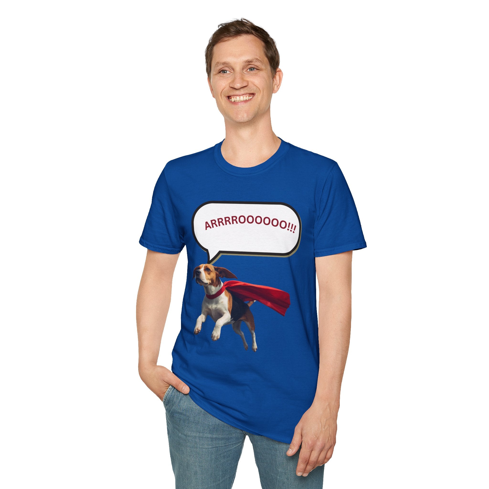 Beagle the Superdog 'ARRRROOOOO!!!' T‑Shirt