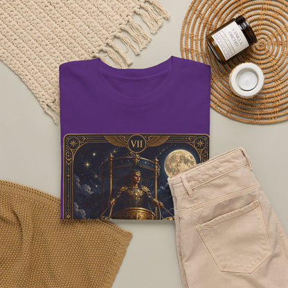 The Chariot Tarot T-Shirt — Vintage Occult Illustration Tee