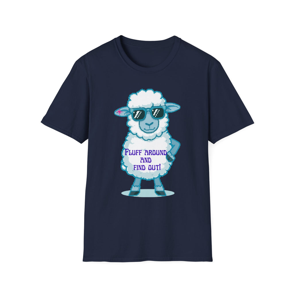 Sassy Sheep T-Shirt — Fluff Around and Find Out Graphic Tee