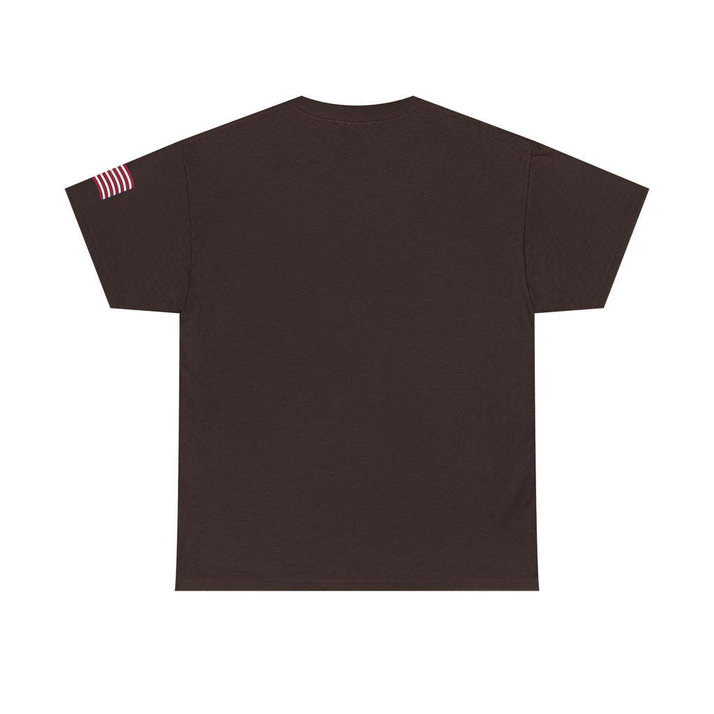 Uncle Sam pointing with American flag background Tee | Your Leaders Are Liars design