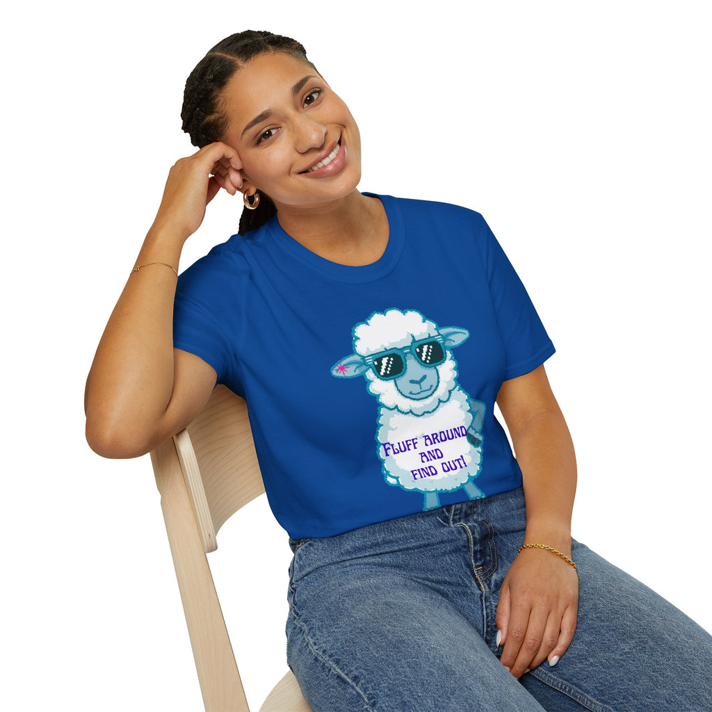 Sassy Sheep T-Shirt — Fluff Around and Find Out Graphic Tee