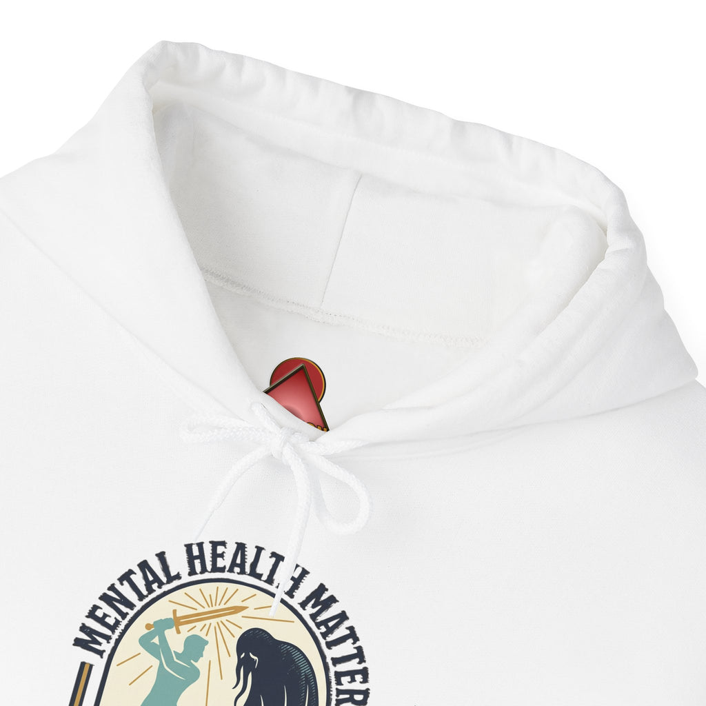 Mental Health Matters Hoodie | Wear Green, Awareness Ribbon, Self-Care