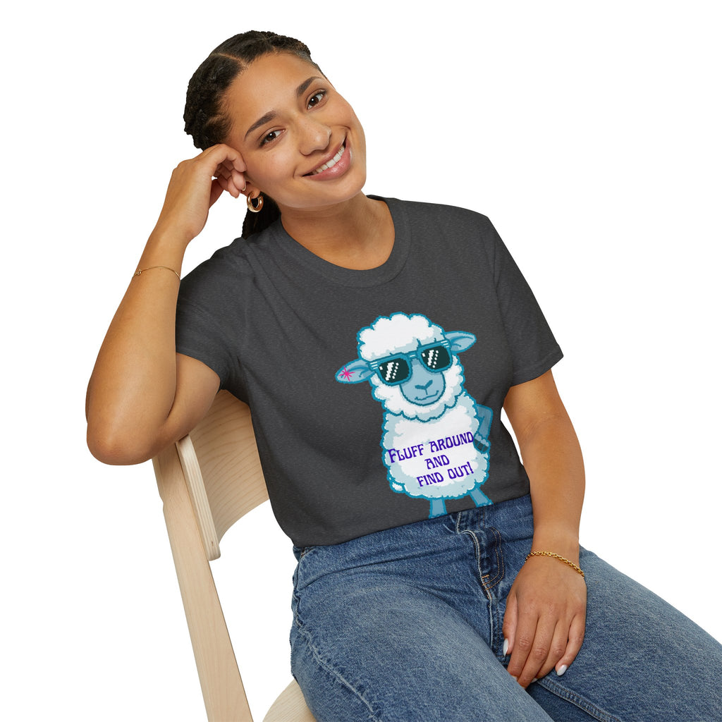 Sassy Sheep T-Shirt — Fluff Around and Find Out Graphic Tee