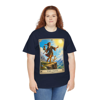 The Fool Tarot Card T‑Shirt — Vintage Major Arcana Graphic Tee