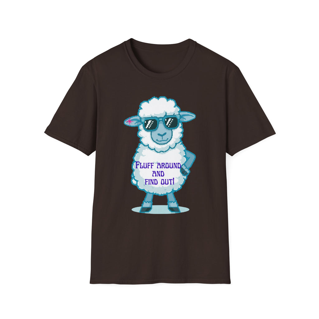 Sassy Sheep T-Shirt — Fluff Around and Find Out Graphic Tee