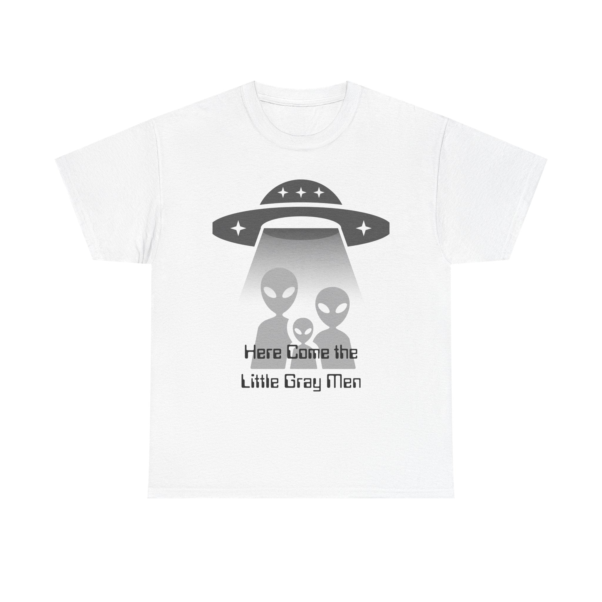 Alien Abduction Tee - UFO Graphic T-Shirt - Erudition Designs
