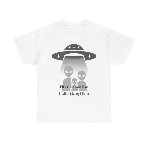 Alien Abduction Tee - UFO Graphic T-Shirt - Erudition Designs