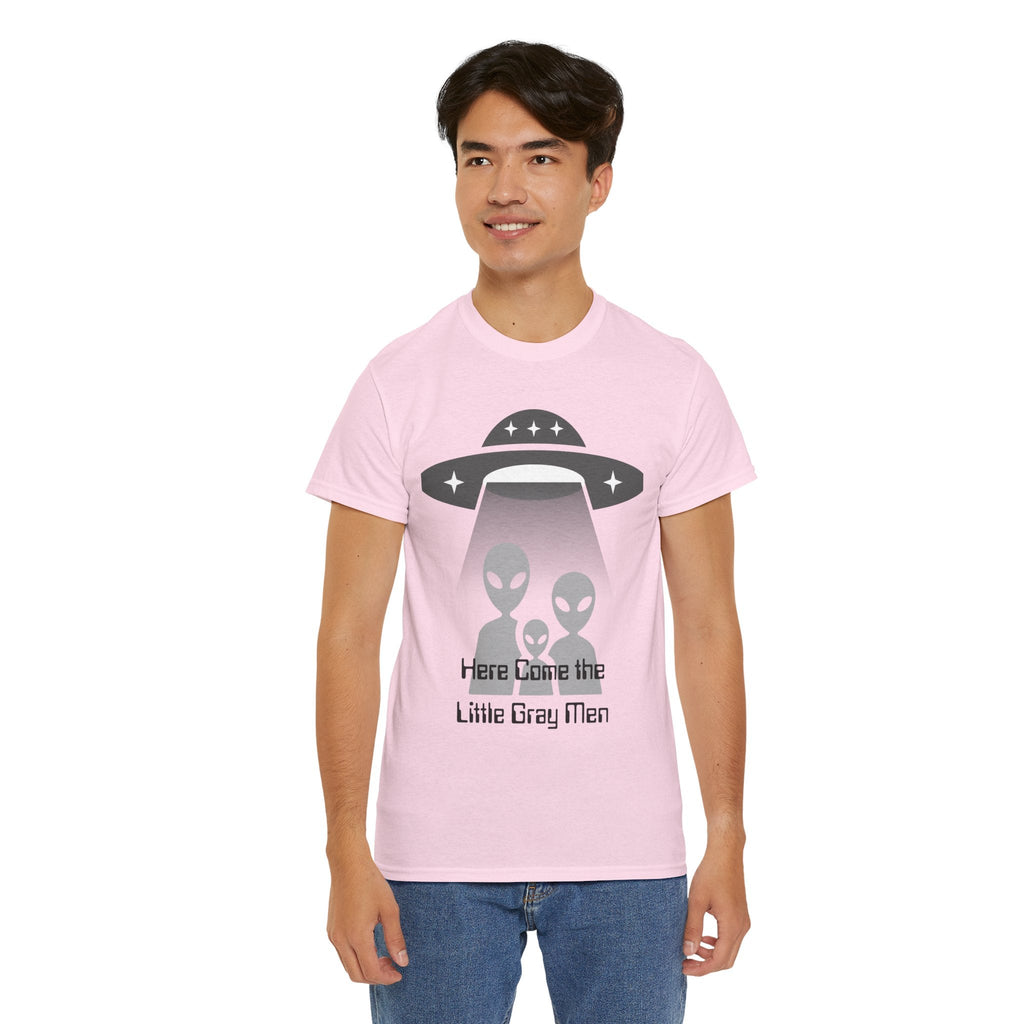 Alien Abduction Tee - UFO Graphic T-Shirt - Erudition Designs